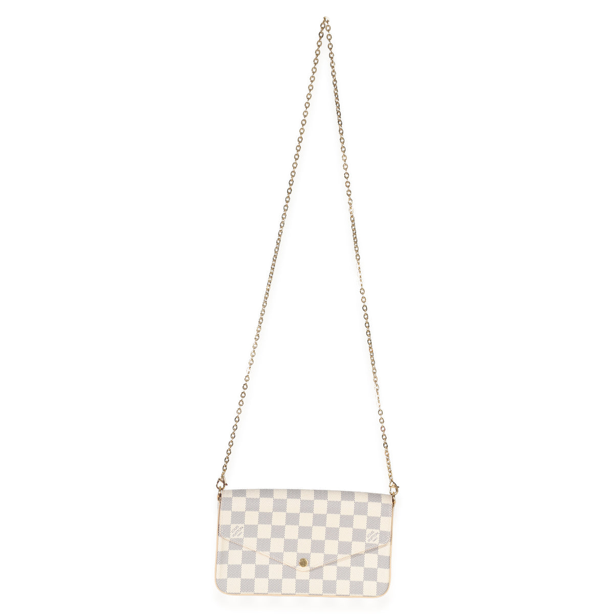 Louis Vuitton Damier Azur Canvas Felicie Pochette Handbag av