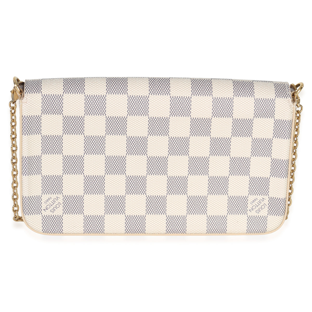 Louis Vuitton Damier Azur Canvas Felicie Pochette Handbag bv