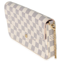 Louis Vuitton Damier Azur Canvas Felicie Pochette Handbag sv