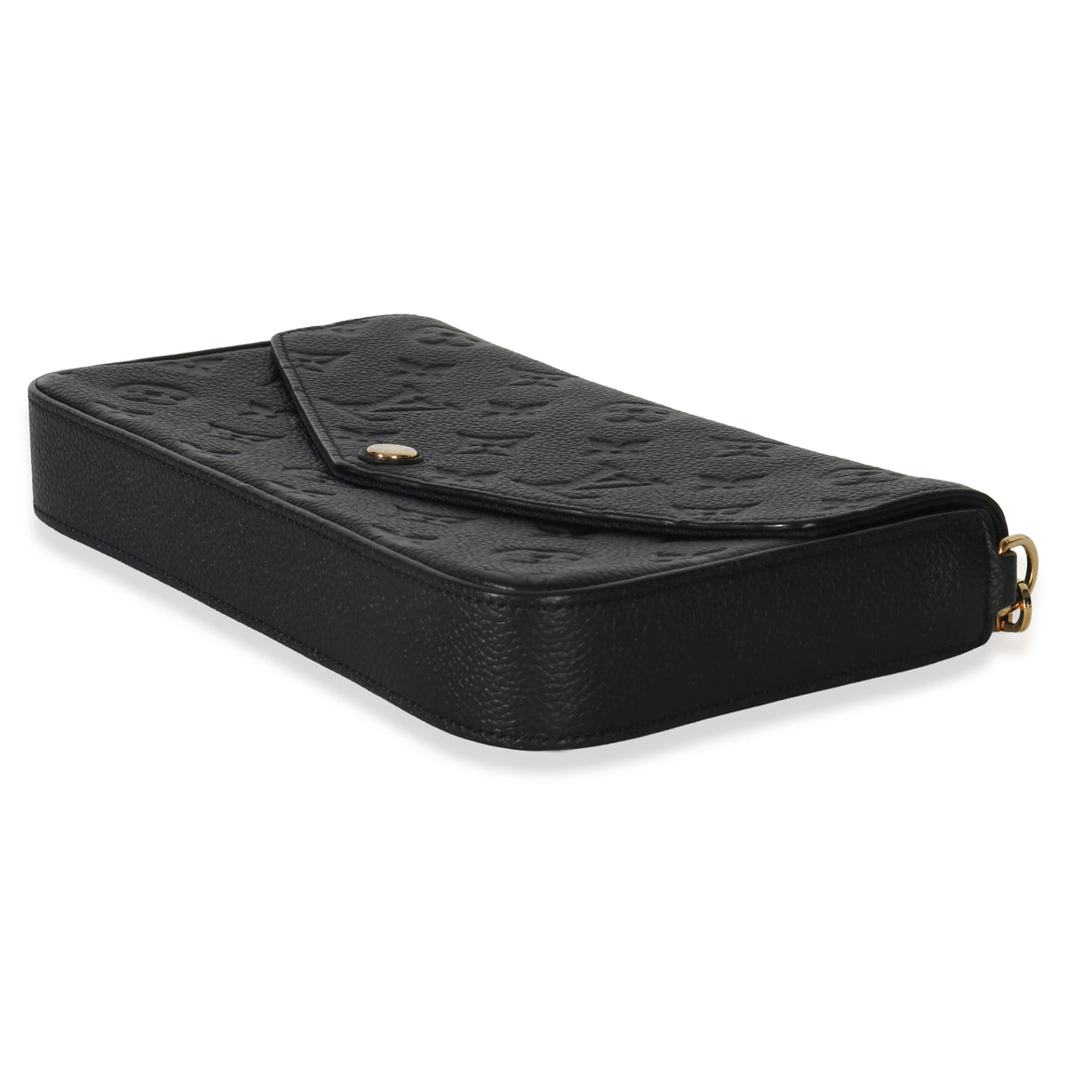 Louis Vuitton Black Monogram Empreinte Felicie Pochette Handbag box