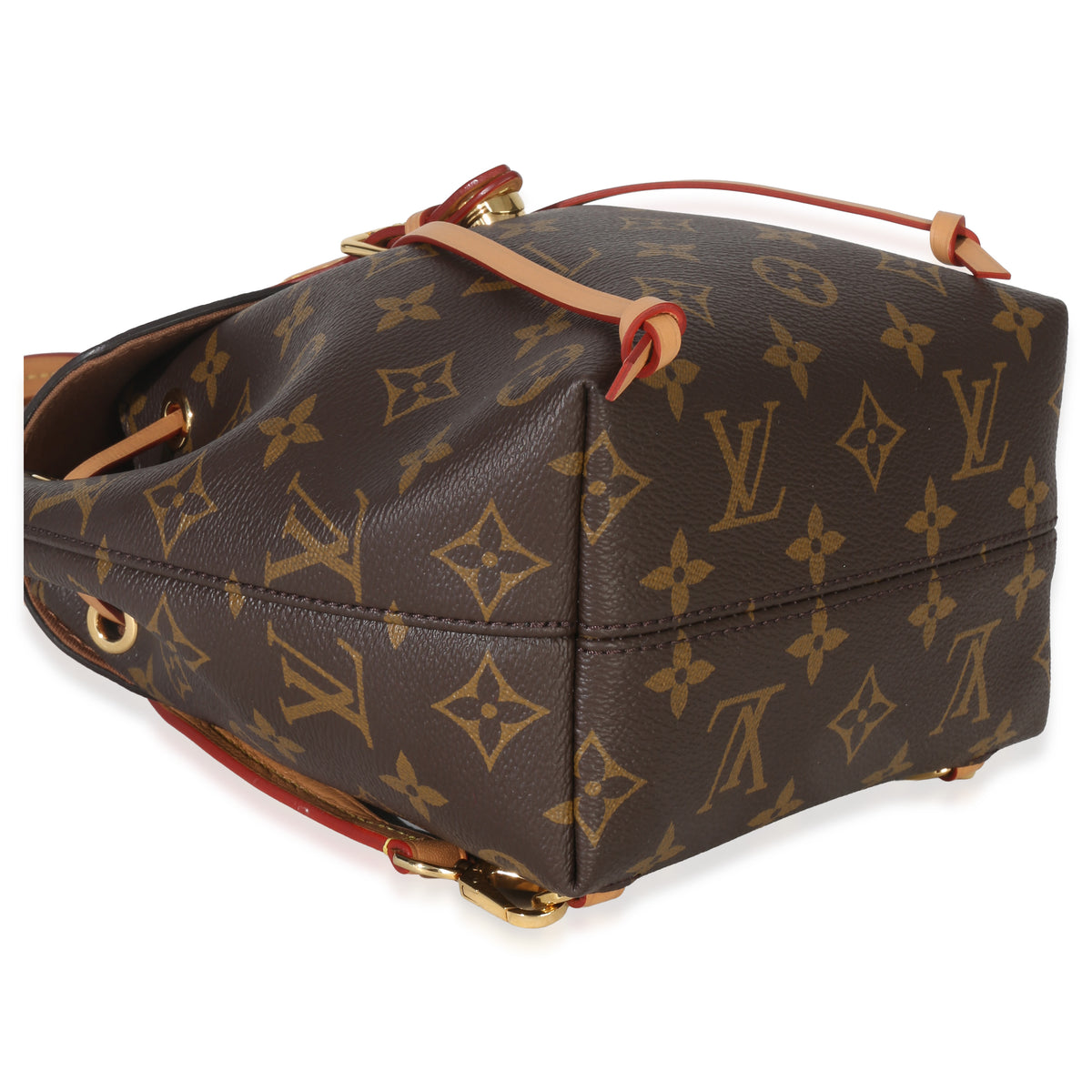Louis Vuitton Monogram Canvas Montsouris BB Handbag clasp