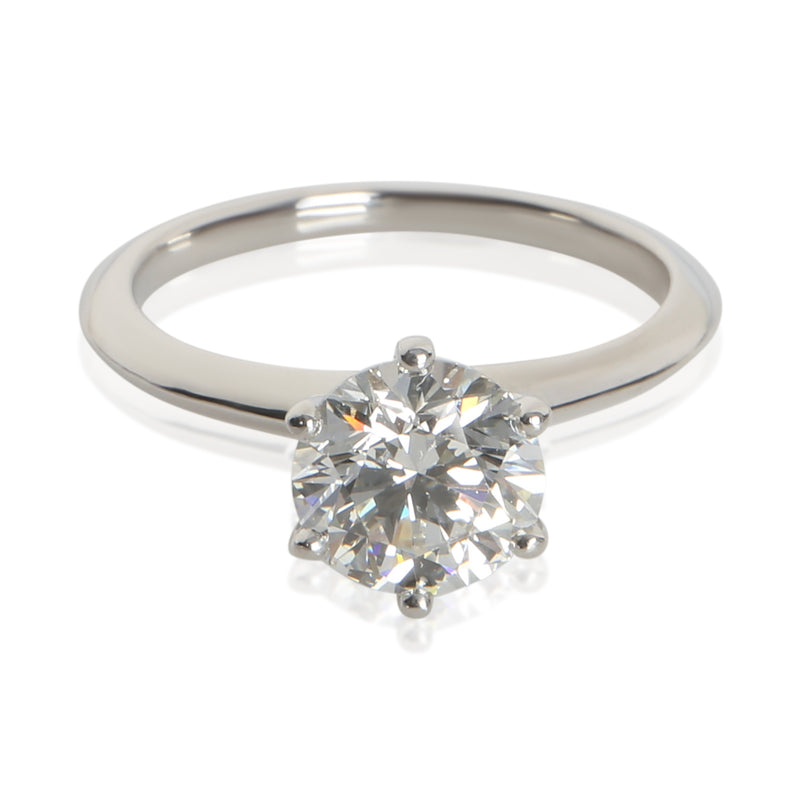 Tiffany & Co. 1.71 ct Round Brilliant Diamond Engagement Ring fv