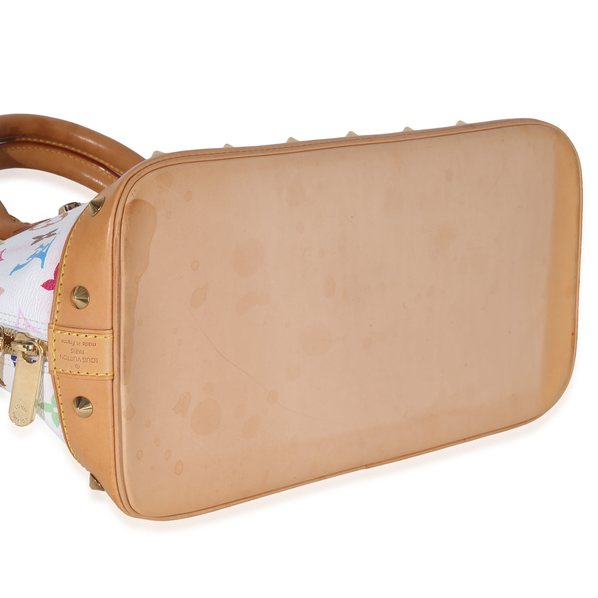 Louis Vuitton x Murakami White Multicolor Monogram Canvas Alma Handbag av