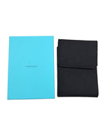 Tiffany & Co. Sterling Silver Diamond Return To Tiffany Wrap Necklace box