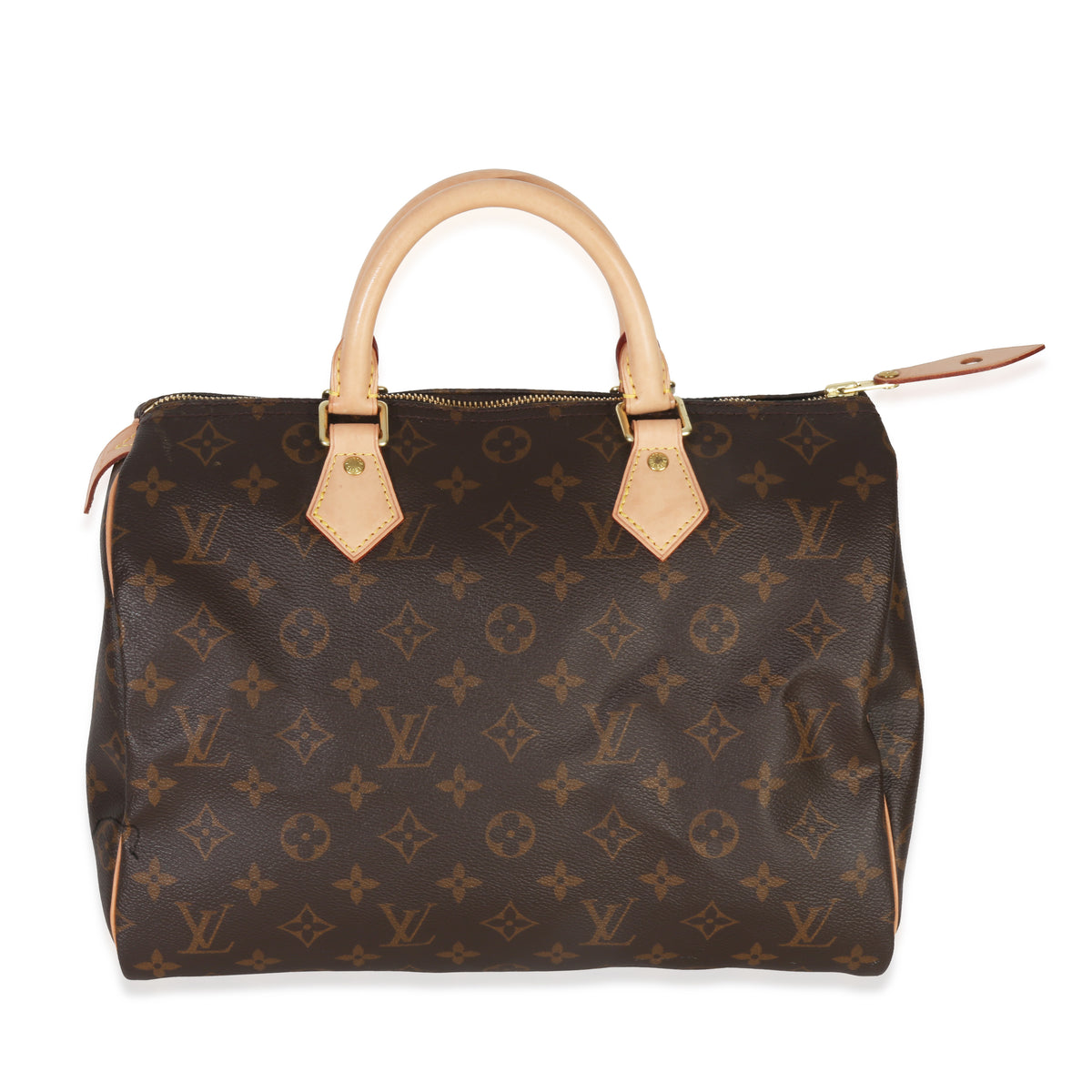 Louis Vuitton Monogram Canvas Speedy 30 Handbag fv