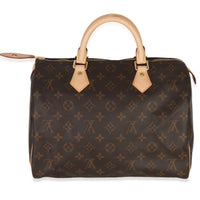 Louis Vuitton Monogram Canvas Speedy 30 Handbag sv