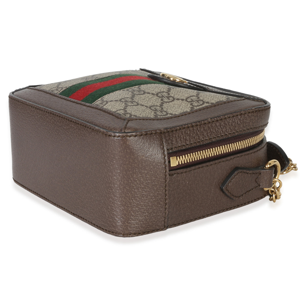 Gucci Beige Ebony Ophidia GG Mini Supreme Shoulder Bag Handbag box