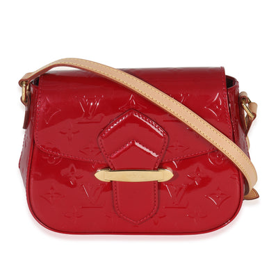 Louis Vuitton Pomme D'Amour Monogram Vernis Bellflower PM Handbag fv
