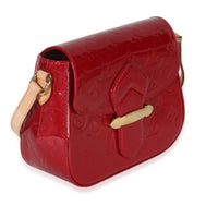 Louis Vuitton Pomme D'Amour Monogram Vernis Bellflower PM Handbag pv
