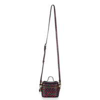 Christian Dior Blue Red Dioramour DiorTravel Micro Vanity Case Handbag av