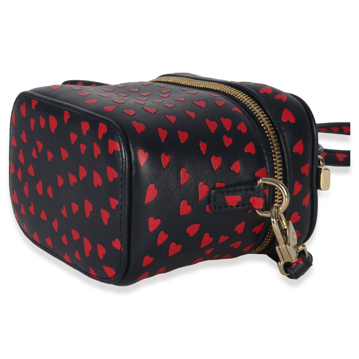 Christian Dior Blue Red Dioramour DiorTravel Micro Vanity Case Handbag box