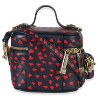 Christian Dior Blue Red Dioramour DiorTravel Micro Vanity Case Handbag bv