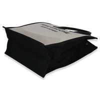Saint Laurent Beige Linen North South Rive Gauche Tote Handbag box