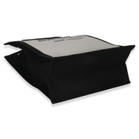 Saint Laurent Beige Linen North South Rive Gauche Tote Handbag clasp