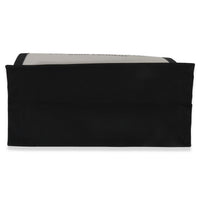 Saint Laurent Beige Linen North South Rive Gauche Tote Handbag stamp