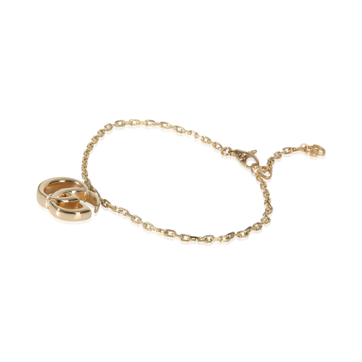 Gucci Yellow Gold  GG Marmont Charm Bracelet pv
