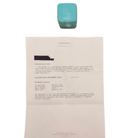 Tiffany & Co. Platinum Diamond Victoria Ring box