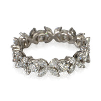 Tiffany & Co. Platinum Diamond Victoria Ring fv