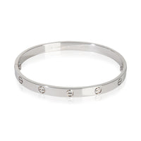 Cartier White Gold  Love Bracelet fv