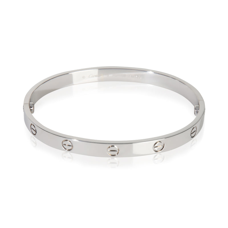 Cartier White Gold  Love Bracelet fv