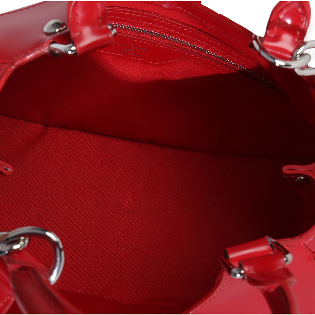 Louis Vuitton Red Epi Leather Montaigne Shoulder Bag Handbag ad1
