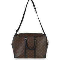 Louis Vuitton Black Monogram Canvas Porte Documents Briefcase Handbag av