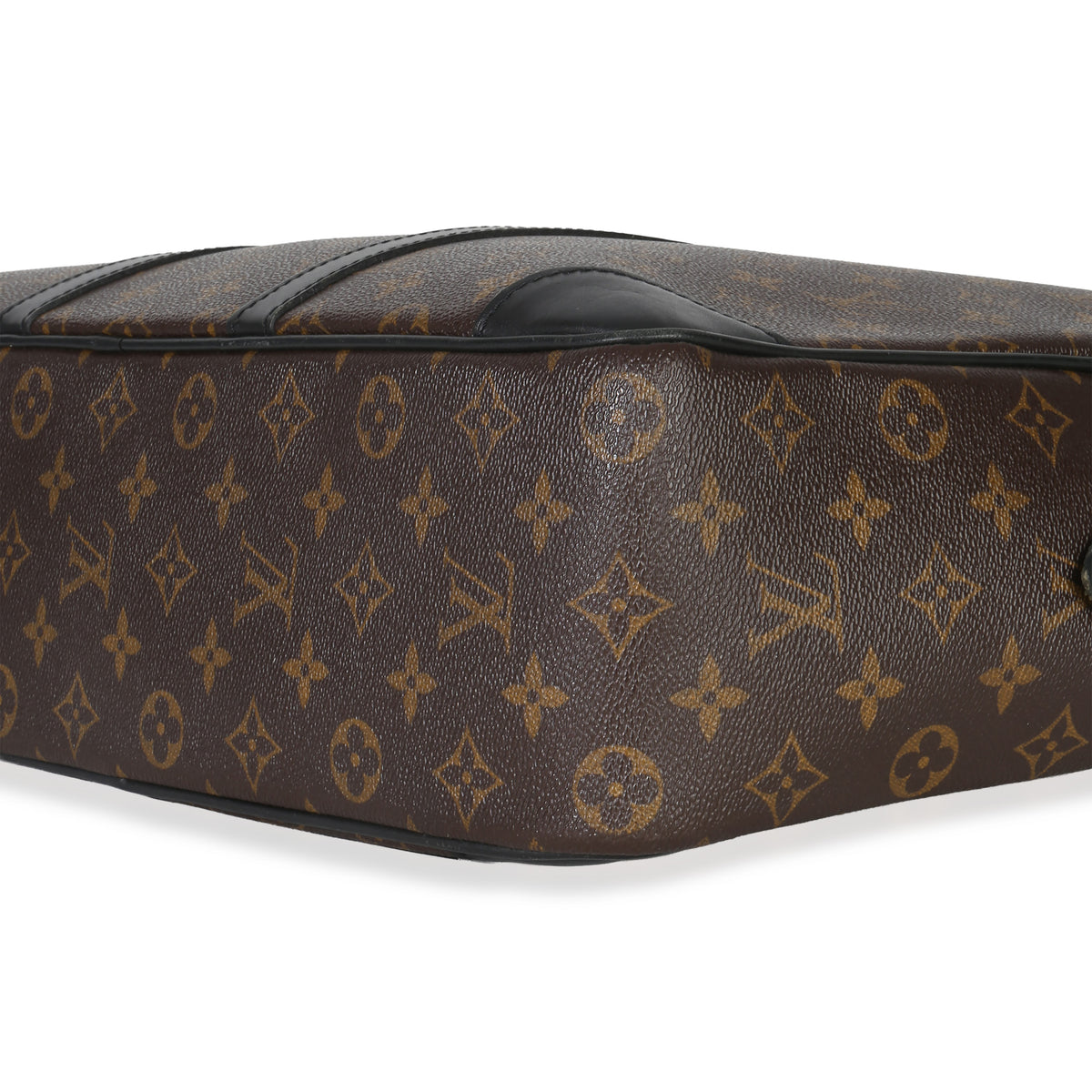 Louis Vuitton Black Monogram Canvas Porte Documents Briefcase Handbag box