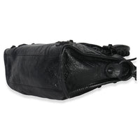 Balenciaga Black Agneau Classic Hardware Mini City Bag Handbag av