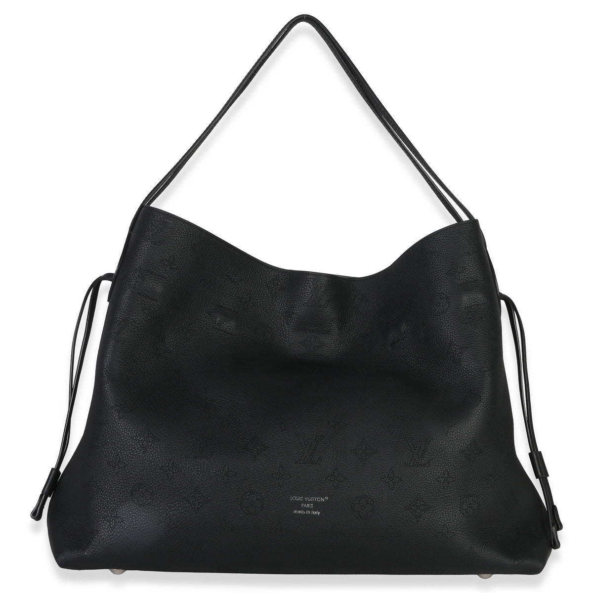 Louis Vuitton Black Monogram Mahina Boundless Handbag stamp
