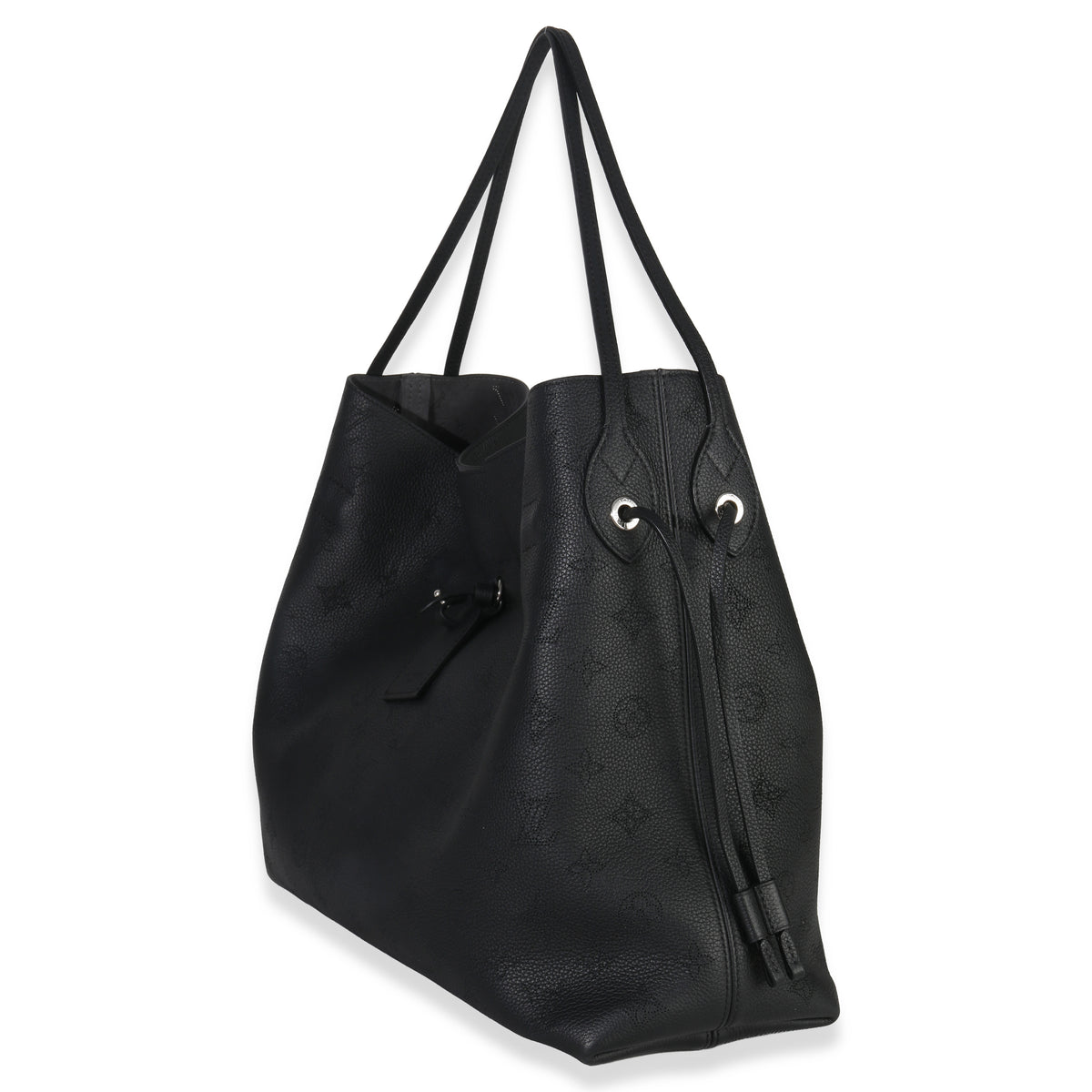 Louis Vuitton Black Monogram Mahina Boundless Handbag sv