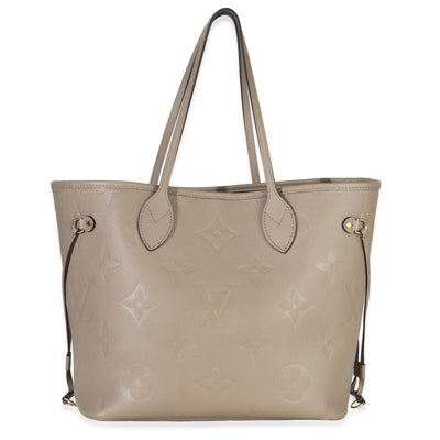 Louis Vuitton Turtledove Giant Monogram Empreinte Neverfull MM Handbag id