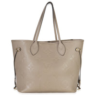 Louis Vuitton Turtledove Giant Monogram Empreinte Neverfull MM Handbag id