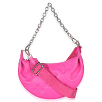 Louis Vuitton Pink Calfskin Bubblegram Over The Moon Handbag bv