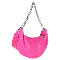 Louis Vuitton Pink Calfskin Bubblegram Over The Moon Handbag pv