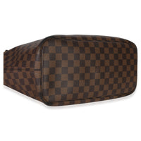 Louis Vuitton Damier Ebene Canvas Neverfull MM Handbag clasp
