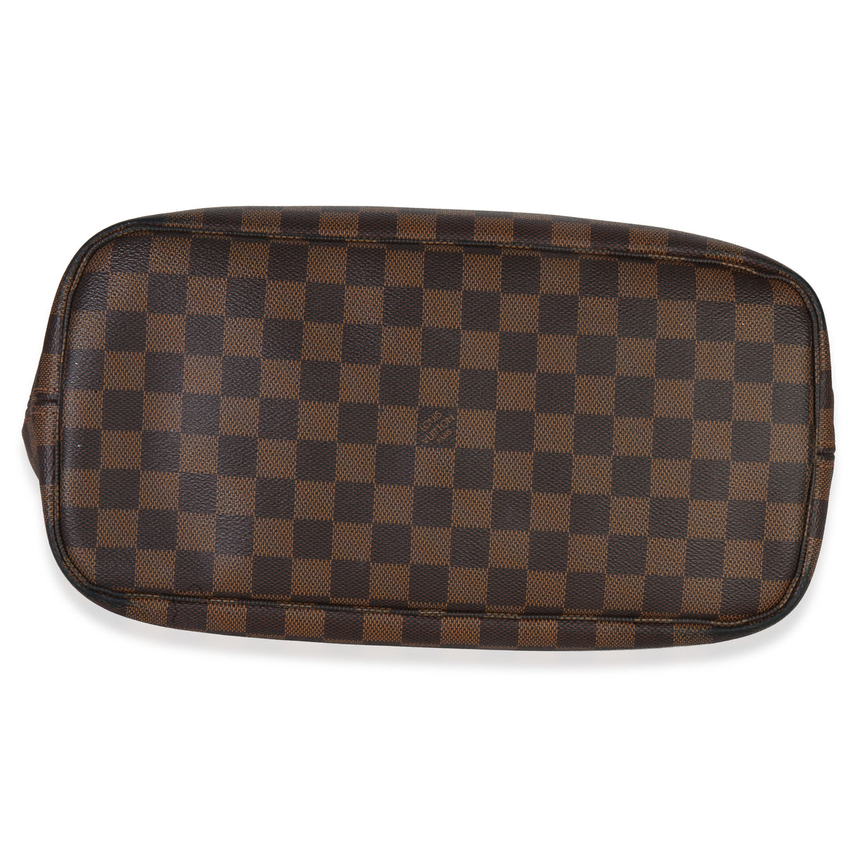 Louis Vuitton Damier Ebene Canvas Neverfull MM Handbag stamp