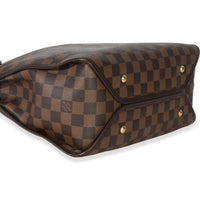 Louis Vuitton Damier Ebene Canvas Duomo Messenger Bag Handbag clasp
