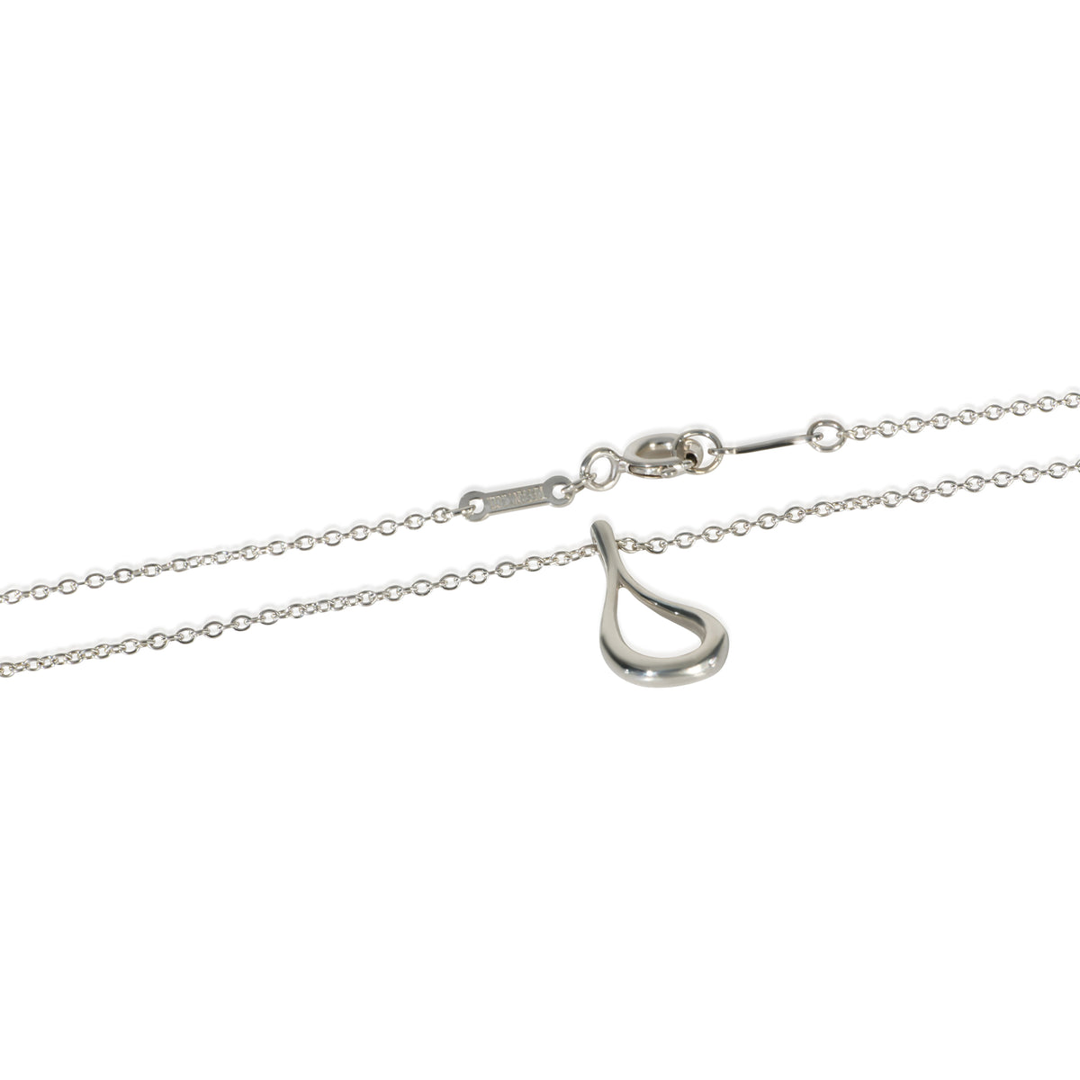 Tiffany & Co. Sterling Silver  Elsa Peretti Teardrop Pendant sv