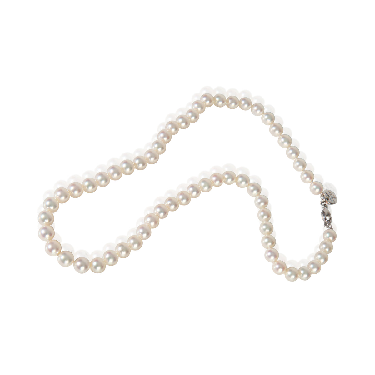 Tiffany & Co. White Gold  Pearl Essentials Necklace pv