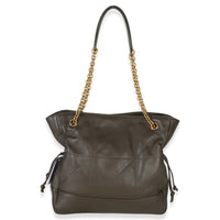 Saint Laurent Olive Quilted Lambskin Jamie Small Shopping Tote Handbag bv