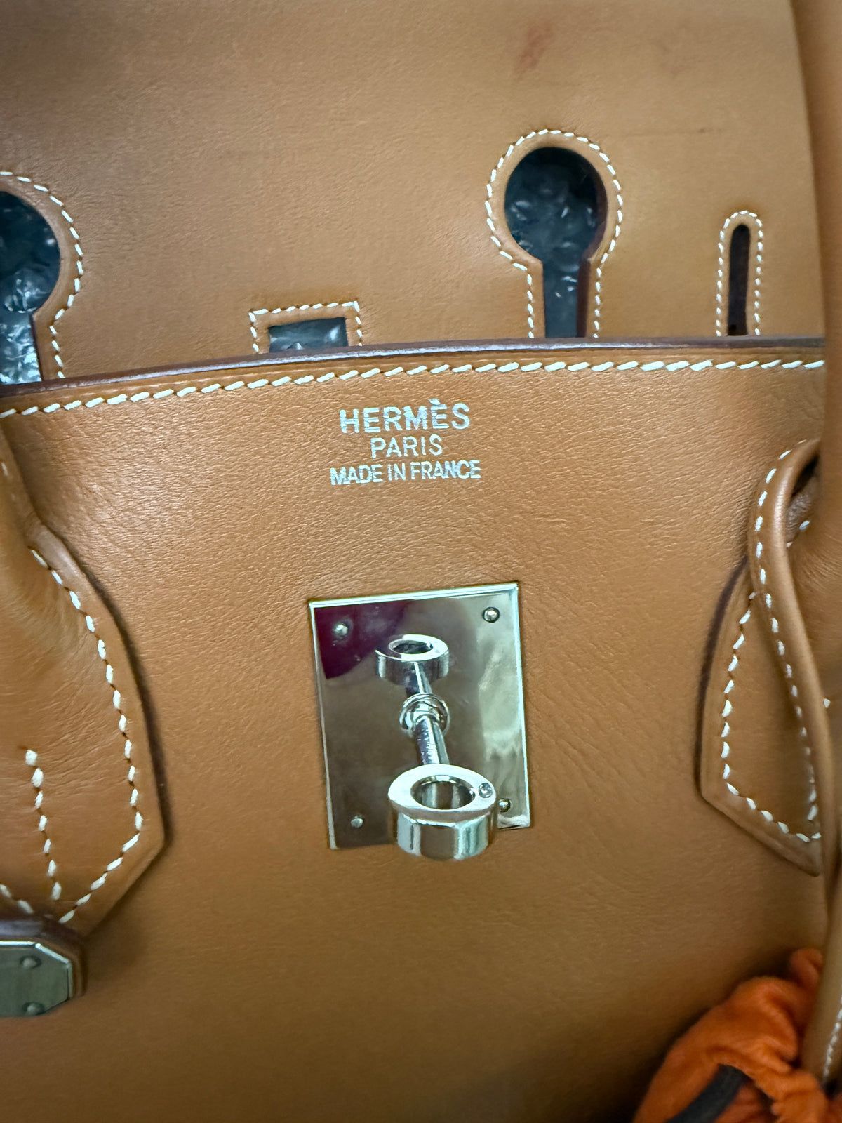 Hermès Gold Swift Birkin 35 PHW Handbag ad3