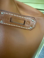 Hermès Gold Swift Birkin 35 PHW Handbag ad4