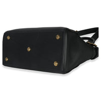 Louis Vuitton Black Grained Calfskin Monogram Vendome MM Handbag box