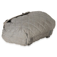 Chanel Grey Quilted Calfskin In The Mix Backpack Handbag clasp