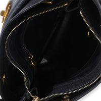 Chanel Vintage 24k Black Caviar Envelope Front Pocket Chain Tote Handbag ad1