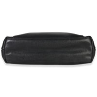 Chanel Vintage 24k Black Caviar Envelope Front Pocket Chain Tote Handbag stamp