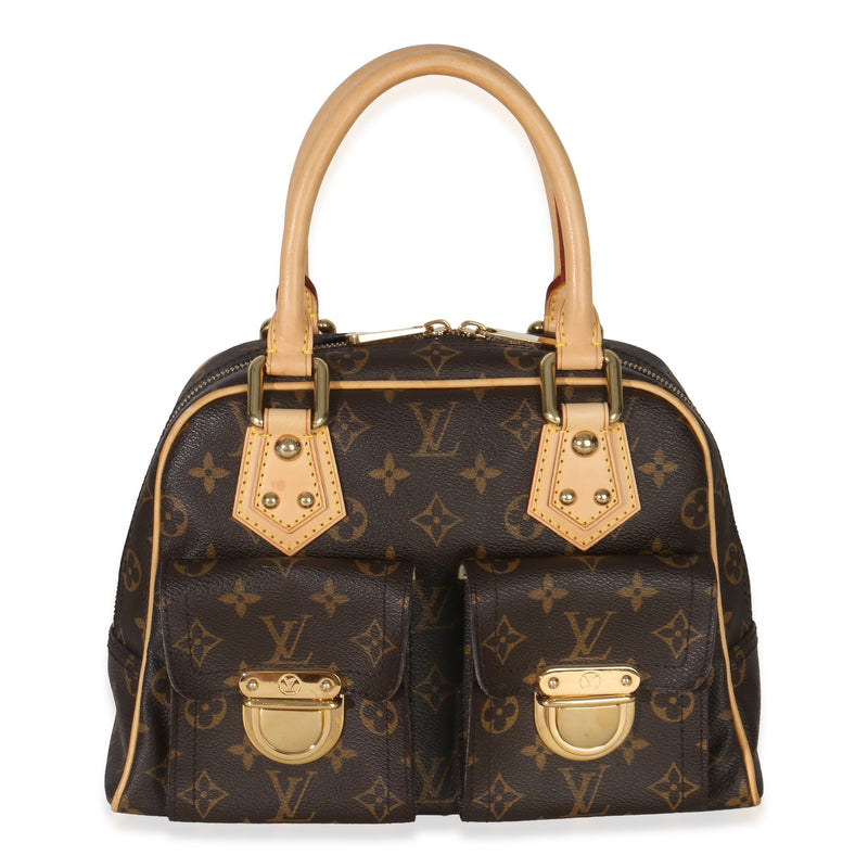 Louis Vuitton Monogram Canvas Manhattan PM Handbag id
