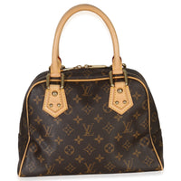 Louis Vuitton Monogram Canvas Manhattan PM Handbag bv