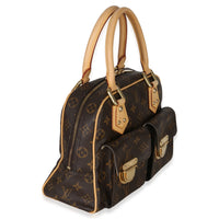 Louis Vuitton Monogram Canvas Manhattan PM Handbag pv
