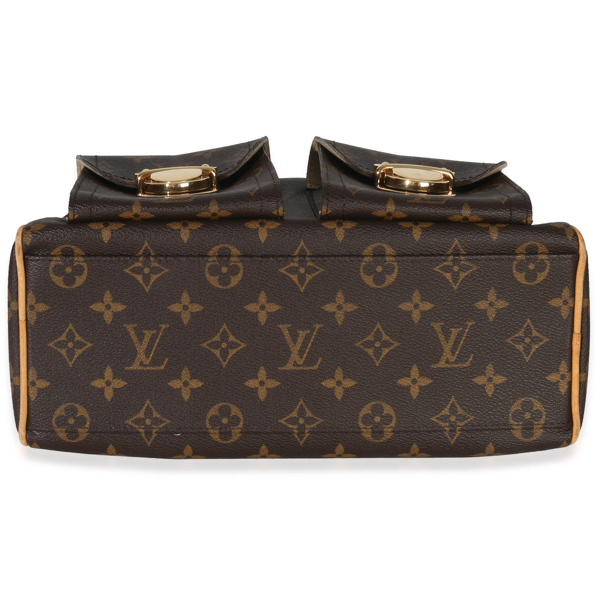 Louis Vuitton Monogram Canvas Manhattan PM Handbag stamp